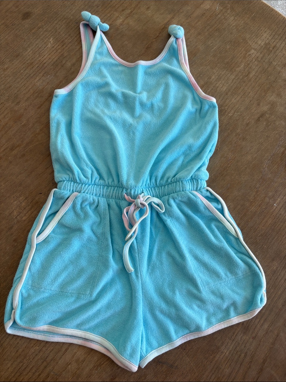 Girls Terry Romper